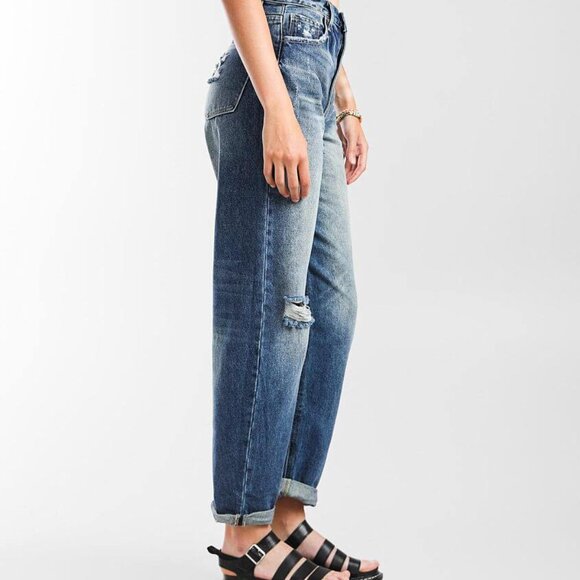 Women's Buckle (gilded intent) 90's loose fit jeans SZ 24 waist - Picture 2 of 7